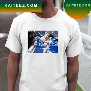 New York Giants The Deflection Art Canvas by Artist Edgar Brown T-Shirt