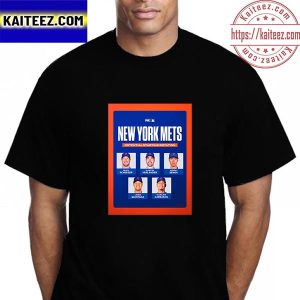 New York Mets Potential Starting Rotation For MLB 2023 Vintage T-Shirt