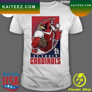 Nice st Louis Cardinals Mascot Logo T-shirt