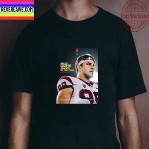 Nick Figueroa PAC 12 Football Scholar Athlete Of The Year With USC Football Vintage T-Shirt