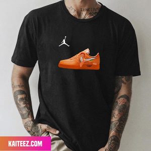 Nike Air Force 1 Low x OFF-White Orange Fan Gifts T-Shirt