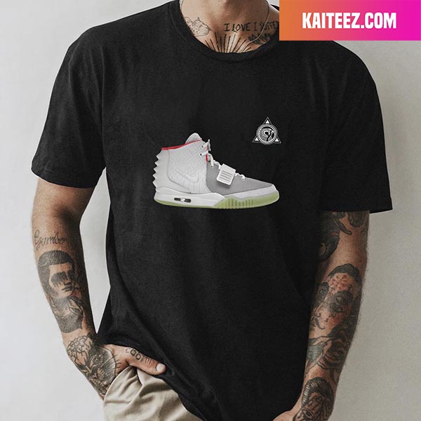 totaal Woning plakband Nike Air Yeezy 2 Pure Platinum Active T-Shirt - Kaiteez