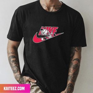 Nike Logo x Cincinnati Reds Fashion T-Shirt