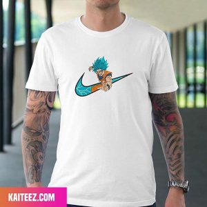 Nike x Dragon Ball Z Logo Style T-Shirt