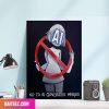 No To AI Generated Images Trending Home Decorations Canvas-Poster