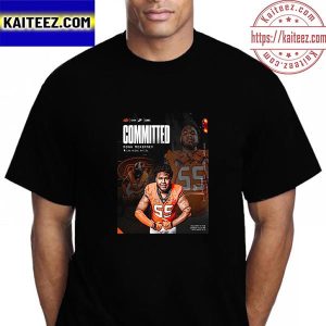 Noah McKinney Committed Oklahoma State Cowboys Football Vintage T-Shirt