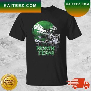 North Texas Mean Green Youth Dripping Helmet T-shirt