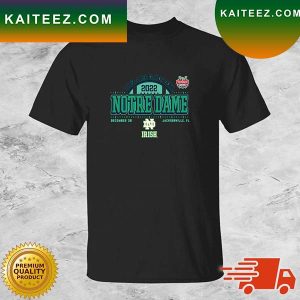 Notre Dame Fighting Irish Taxslayer Gator Bowl 2022 T-shirt