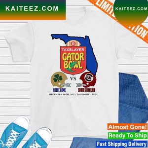 Notre Dame vs South Carolina 2022 Taxslayer Gator Bowl T-shirt
