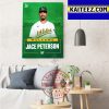 Oakland Athletics Welcome Aledmys Diaz Art Decor Poster Canvas