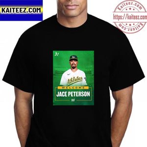 Oakland Athletics Welcome Jace Peterson Vintage T-Shirt