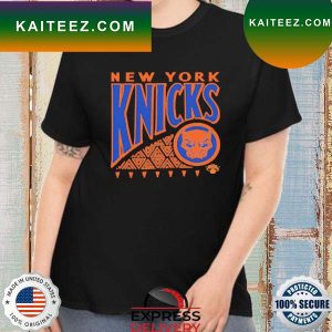 Official Black Panther NY Knicks Pattern T-Shirt