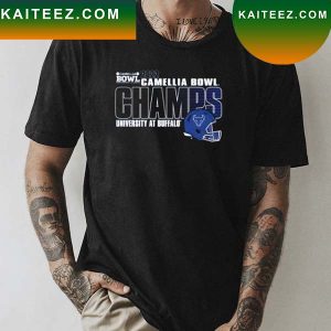Official Buffalo Football 2022 Camellia Bowl Champion T-Shirt