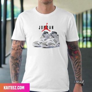 Official Look Air Jordan 6 Retro Cool Grey Fan Gifts T-Shirt