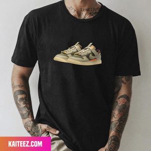 Official Look At The Nike Dunk Low Remastered Olive Style T-Shirt