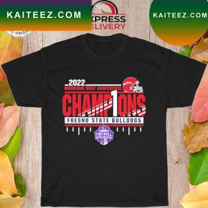 Official Mountain west conference champions One Bulldogs 2022 fresno state bulldogs T-shirt