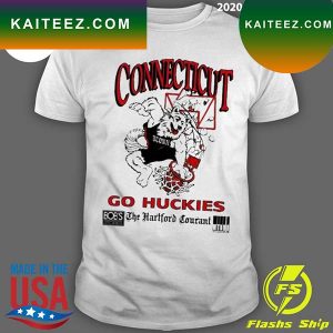 Official connecticut Go Huskies The Hartford Courant T-shirt