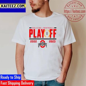 Ohio State Buckeyes 2022 College Football Playoff First Down Entry Vintage T-Shirt