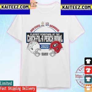 Ohio State Buckeyes Vs Georgia Bulldogs 2022 At The Chick-Fil-A Peach Bowl Vintage T-Shirt