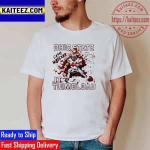 Ohio State J T Tuimoloau Game Wrecker Vintage T-Shirt