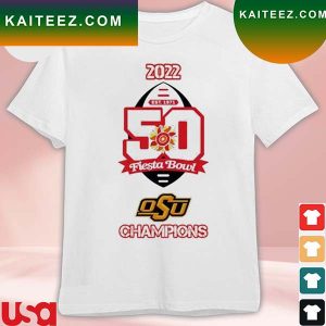 Oklahoma State Cowboys 2022 Fiesta Bowl Champions T-shirt