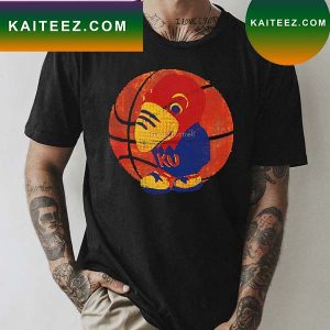 Old Time KU Jayhawk Basketball Classic T-Shirt