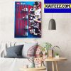 New York Mets Potential Starting Rotation For MLB 2023 Art Decor Poster Canvas