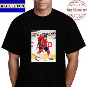 Olen Zellweger Hockey Canada 2023 World Junior Championship Selection Camp Vintage T-Shirt