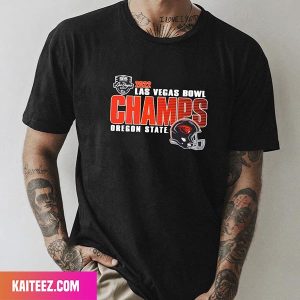 Oregon State Beavers 2022 Las Vegas Bowl Champions Style T-Shirt