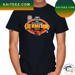 Oregon State Football 2022 SRS Distribution Las Vegas Bowl T-Shirt