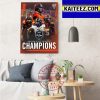 Noah McKinney Committed Oklahoma State Cowboys Football Art Decor Poster Canvas