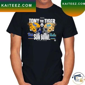 Original UCLA Bruins Vs Pittsburgh Panthers Tony The Tiger Sun Bowl 2022 Match up T-Shirt