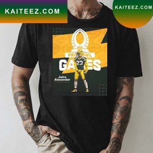 Packers CB JaireAlexander Green Bay Packers has been selected to the 2023 T-shirt