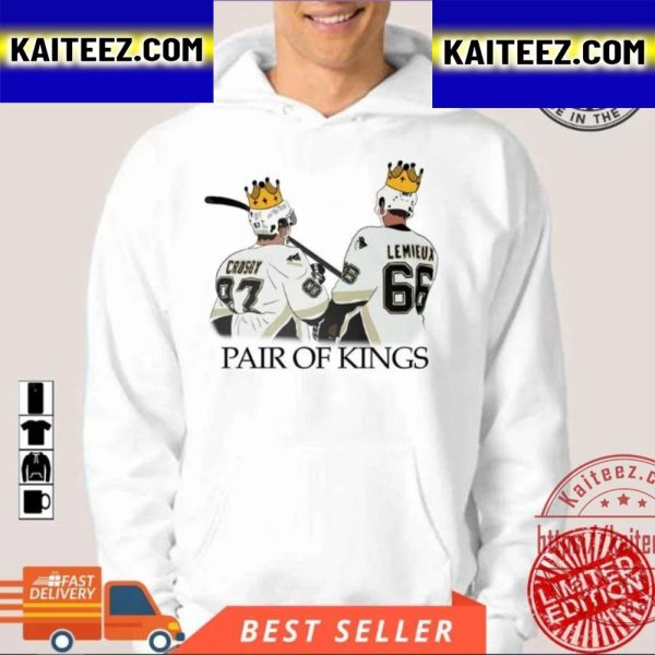 Pair Of Kings Pittsburgh Penguins Hockey NHL Vintage T-Shirt