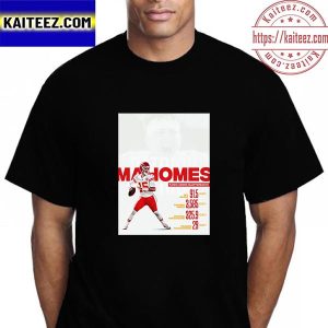Patrick Mahomes Ranks Among Quarterbacks Vintage T-Shirt