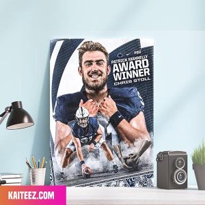 Patrick Mannelly Award Winner Chris Stoll Penn State Football Best In Country Canvas