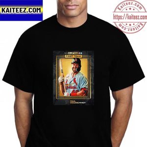 Paul Goldschmidt 2022 All MLB First Team 1B St Louis Cardinals Vintage T-Shirt