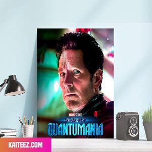 Paul Rudd as Scott Lang Ant Man And The Wasp Quantumamia Marvel Studios Poster