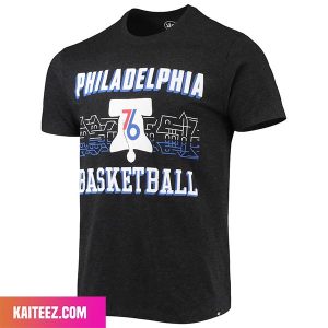Philadelphia 76ers ’47 Black City Edition Club Style T-Shirt