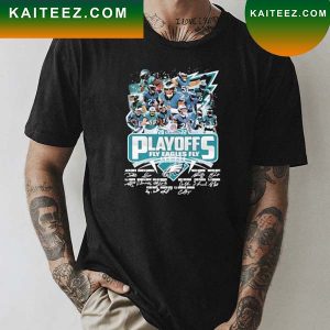 Philadelphia Eagles 2022 Playoffs Fly Eagles Fly signatures T-shirt