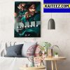 Philadelphia Eagles First Team Clinched NFL Playoffs Art Decor Poster Canvas