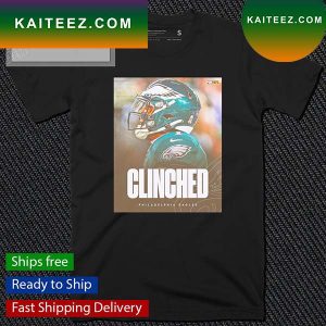 Philadelphia Eagles First Team Clinched NFL Playoffs 2022 T-Shirt