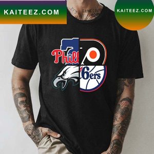 Philadelphia Sports Quad Sticker Essential T-Shirt
