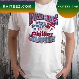 Philadelphia phillies baseball 1980 world series T-shirt