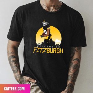 Pittsburgh Clothing Company Welcome to Fitzburgh Pittsburgh Steelers Style T-Shirt