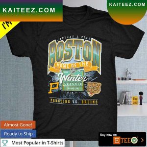 Pittsburgh Penguins vs. Boston Bruins 2023 NHL Winter Classic T-shirt