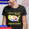 Pittsburgh Steelers LC Greenwood Dermontti Dawson Joe Greene Alejandro Villanueva City SignaturesVintage T-Shirt