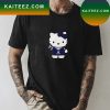 Post Malone wearing Hello Kitty Dallas Cowboys T-shirt