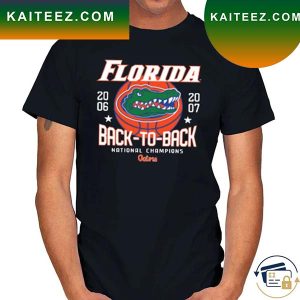 Premium nfl Florida Gators back to back basketball champs T-shirt