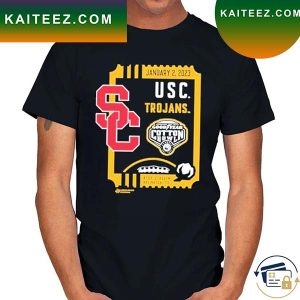 Premium USC Trojans January 2 2023 Goodyear Cotton Bowl T-Shirt